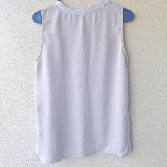 Olivia Grey Light Gray Sleeveless Women's Top Size XS - Picture 2 of 6